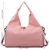 1PC short trip bag, women's yoga fitness bag, women's splash-proof independent shoe compartment shoulder bag, swimming training bag.
