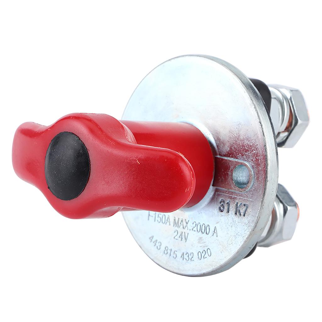 150A 250A Power Kill Switch Battery Isolator Switch Disconnect Universal for Car Fire Fighting Truck 12V 24V