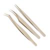 Lash Extensions Tweezers High Precise Stainless Steel Fine Tip Extension Applicator High Hardness
