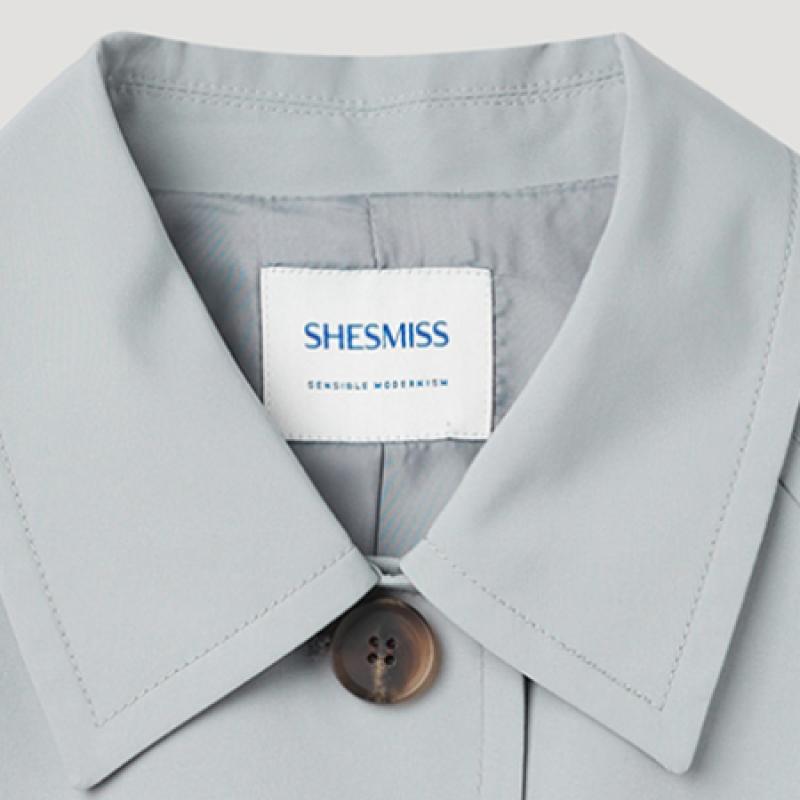 SHESMISS Palton trench Balmacaan Swwbyp12010 Ll