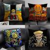 Famous Rapper AAsen Cool Cushion Cover Natural Linen Organic Fabric DoubleSided Printing Sofa Home Decor Gift Pillow Case