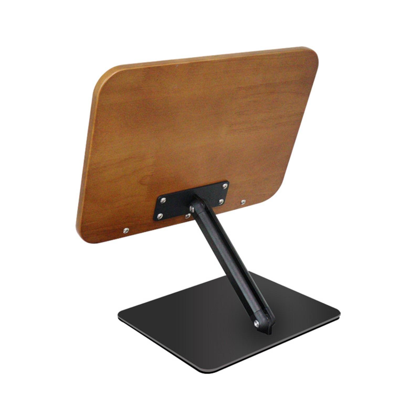 

Подставка для чтения из цельного дерева, многофункциональная детская и студенческая книжная полка One Size