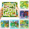 Baby Magnetic Maze Games Montessori Toys Balance Pen Control Track Board Logical Thinking Brain Game Early Education Travel Toys