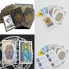 High-quality Pvc Tarot Cards Waterproof, Gold Foil, And Laser Printed For Card Games