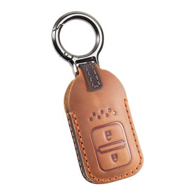 PIMOHI Honda Fried Key Case, Genuine Leather, Compatible Vezel, RU Type, New Model, Odyssee,