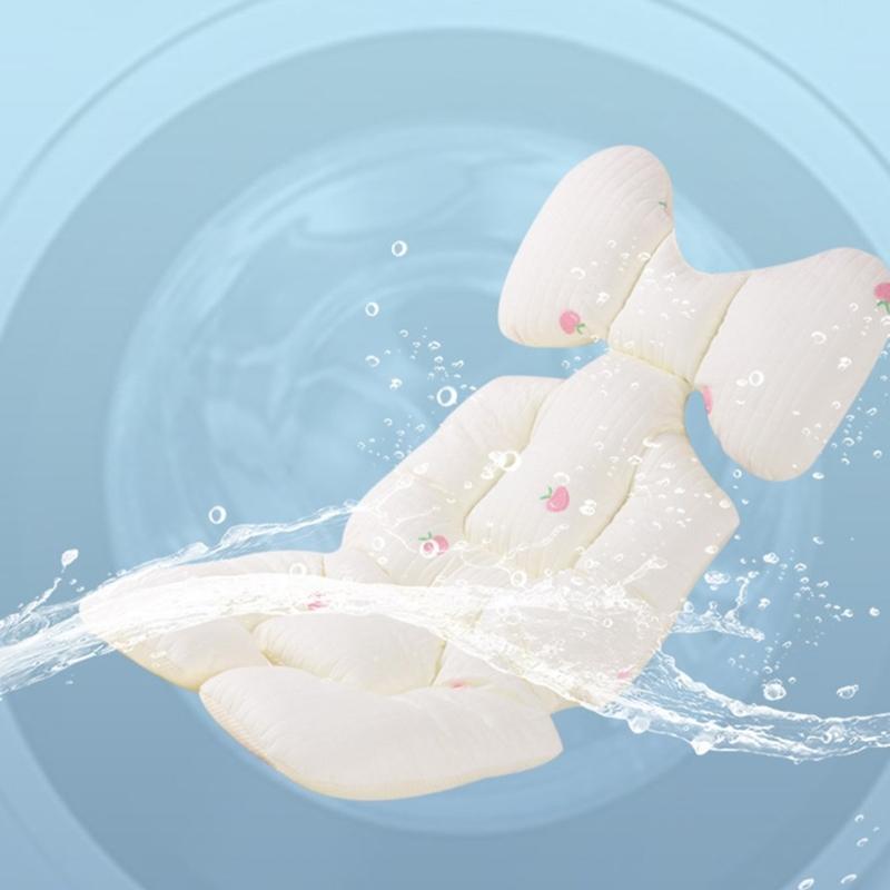Baby Pram Cushion Breathable Baby Stroller Seat Cushion Pushchair Liners Baby Body Support Seat Pad for Newborn