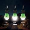 4pcs LED Camping Lantern Portable Hand-held Emergency Light Rechargeable Outdoor Tent Light Multihook For Hiking Survival Gear