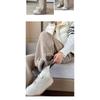 Women's High Waisted Straight Leg Winter Pants - Thickened Fleece Lined Elastic Waistband, Casual Pants for Autumn and Winter, Middle East Series