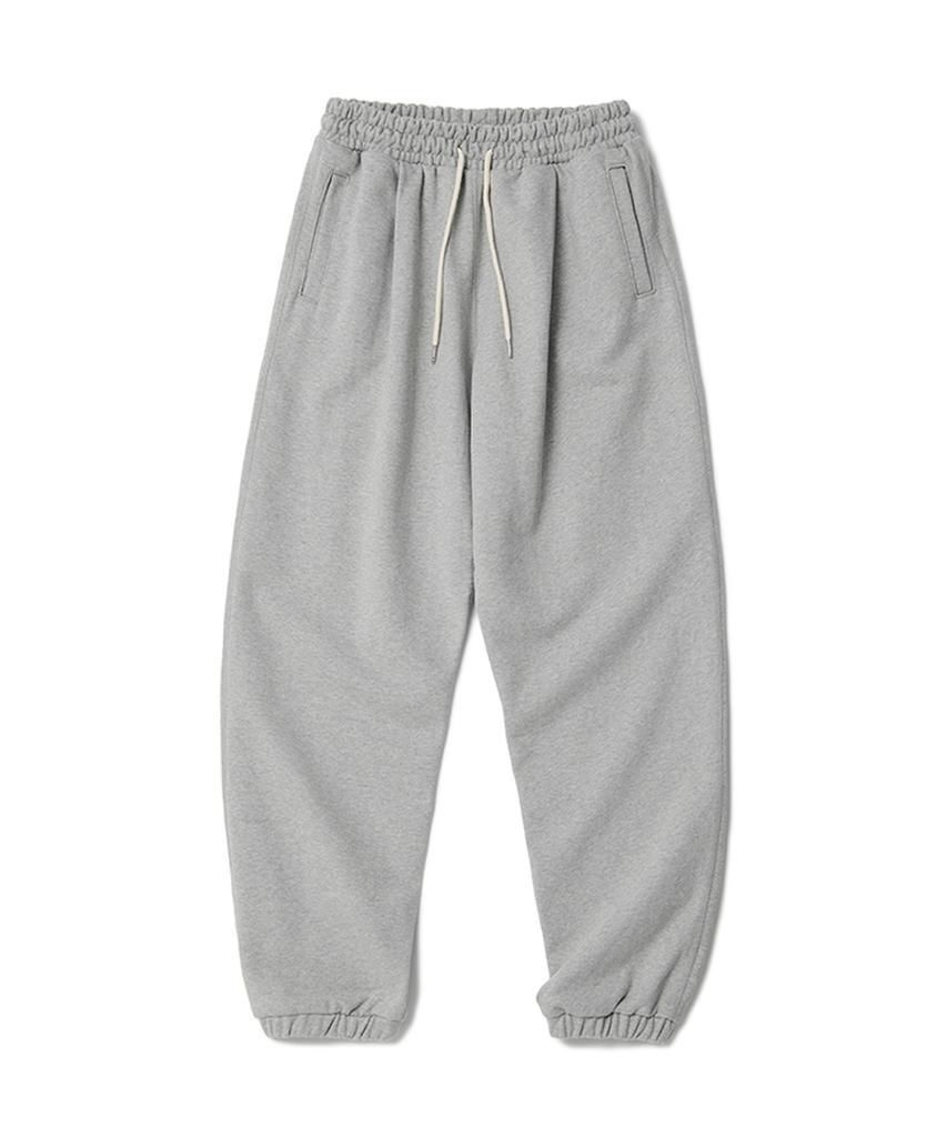 Lamolaeng 1-Tuck Sweatpants Heather Gray
