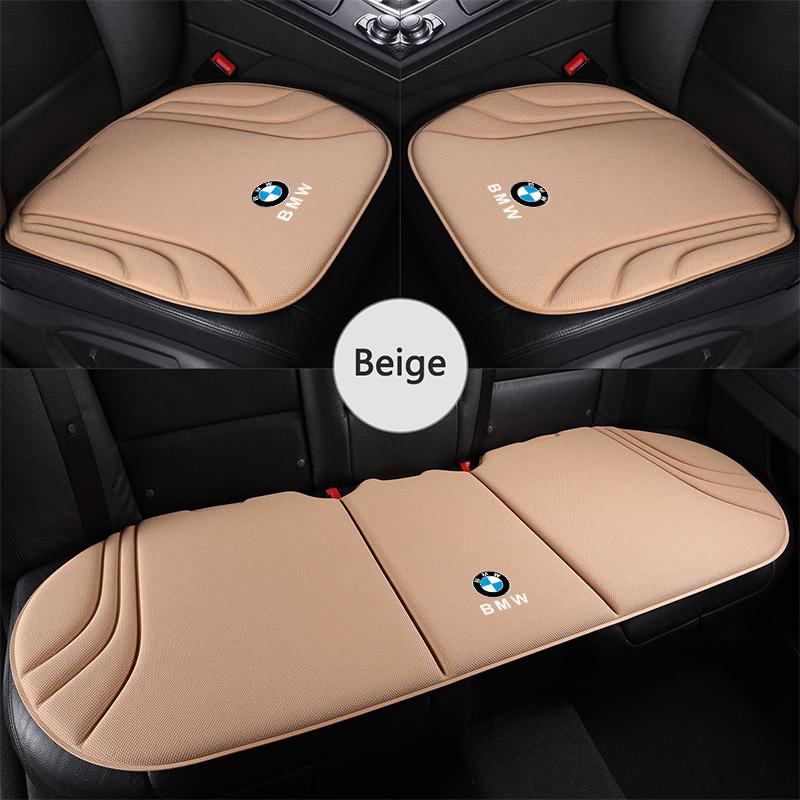 DSJW3 Car Rear Seat Cover Anti-Slip Breathable Protection Cushion Sticker For BMW X5 X6 F30 F34 F10 F20 G20 G30 F15 F16 1 3 5 7 Series