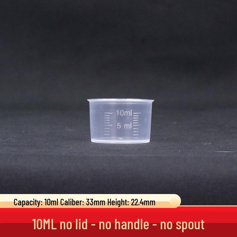 Graduated Plastic Measuring Beaker Set: 20ml to 3000ml