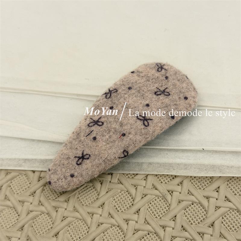 Bows BB Clips Hair Clips, Cute and Fashionable Bangs Clips, Elegant Messy Hair Clips