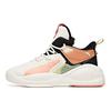 Anta Dominance Fleece Lined Warm Non-Slip Mid-Top Sneakers Women Sneakers White Black Pink 122048903-3