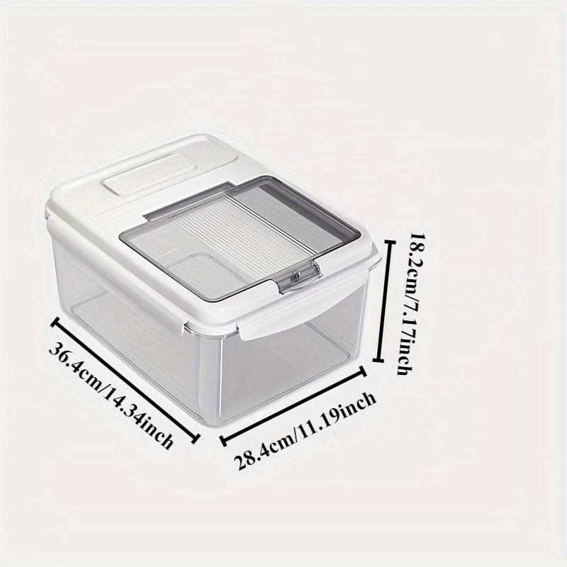 Kitchen storage rice containers Insect-proof and moisture-proof grain sealed jars with LIDS Kitchen containers