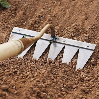 Karbon Çelik Ot Biçme Çapa Tırmık Paslanmaz Çelik Bahçe Yabani Ot Çıkarıcılar Çim Kökleme Gevşek Toprak El Yabani Ot Çıkarma Çektirme Bahçe Aletleri