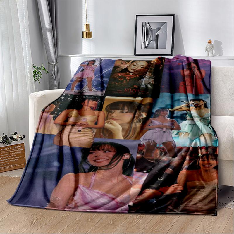 3D Ayliva Lieb Pop Singer  Soft Flannel Blanket for Bed Bedroom Sofa Picnic,Throw Blanket for Cover Outdoors Leisure Gift Kids