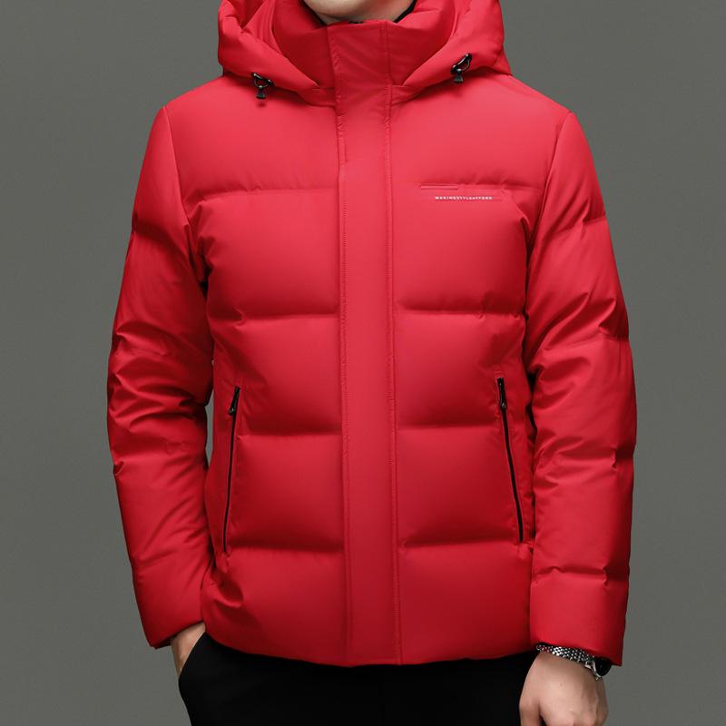 

Men s Trendy 2025 Autumn/Winter 90% Down Jacket - Casual, Warm, Short Outerwear 180