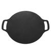 Korean Style BBQ Grill Pan Korean Round Griddle Non Stick 6 Layer Coating Round Griddle for Indoor Outdoor