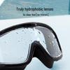 Dospělé Velké Rámové HD Protizamlžovací Vodotěsné Plavecké Brýle pro Potápění a Plavání