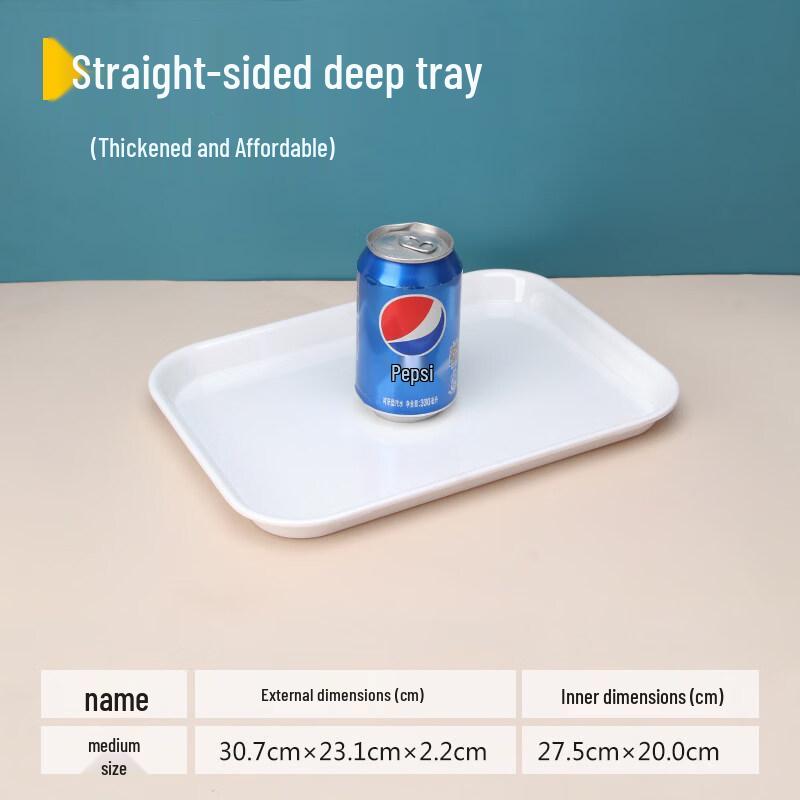 

Прямоугольный сервировочный поднос из меламина с отметкой Звезда