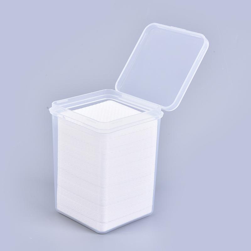 200Pcs/Box Lint-Free Nail Polish Remover Cottons Nail Art Soft Wipe Cleaner Tool
