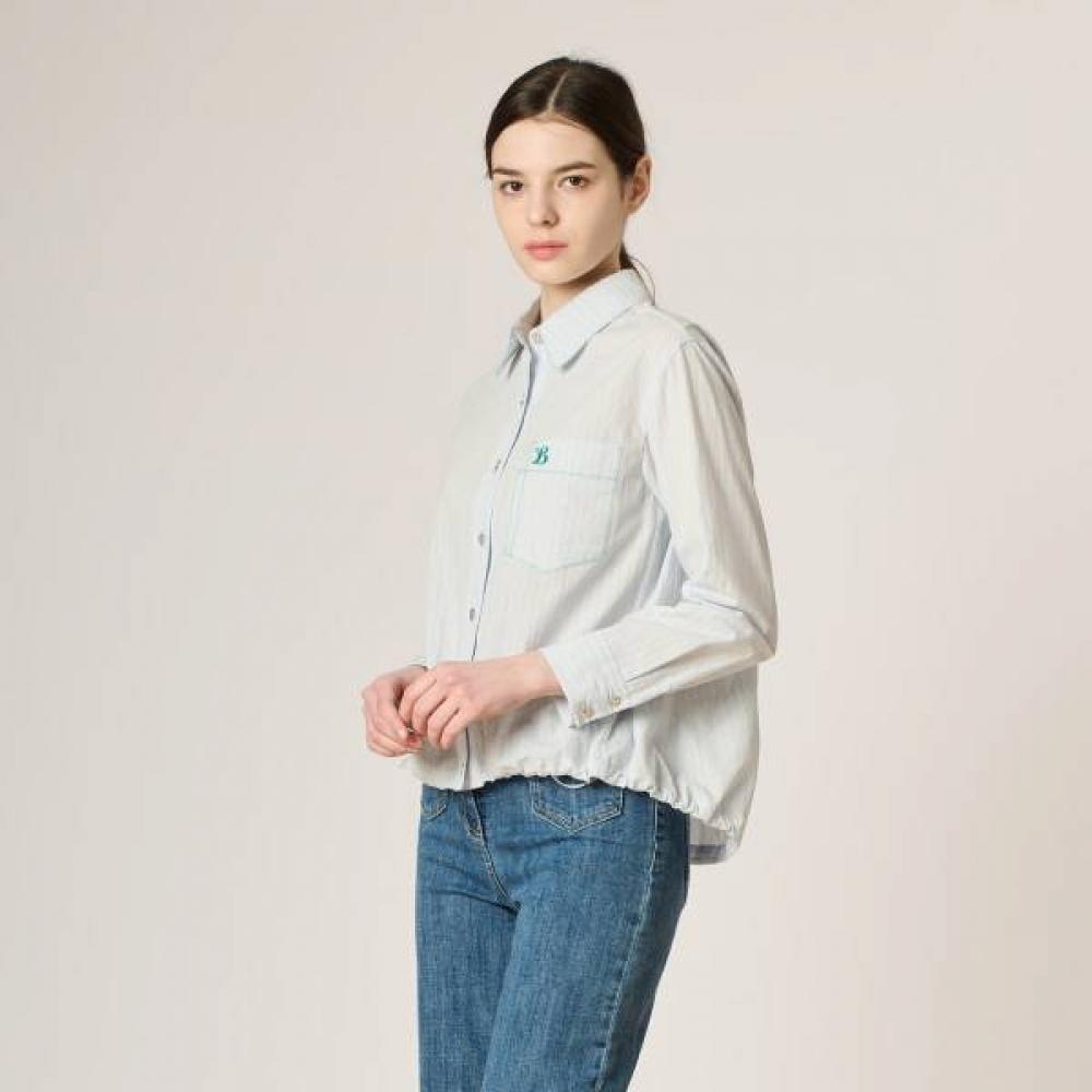 

Bcbg Stripe String Shirt B4m3b401 melange blue (53)/77