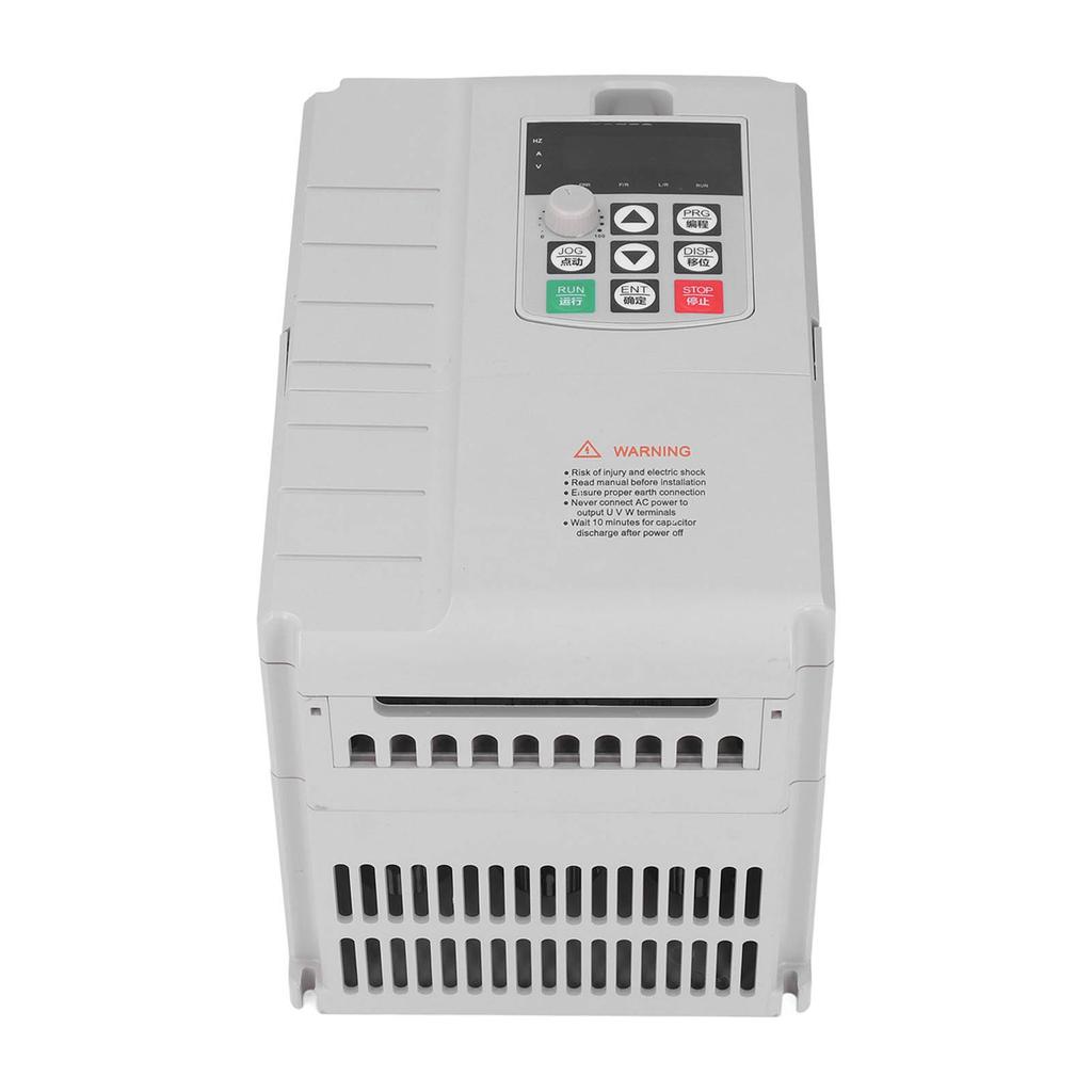 AT904-4KW Variable Frequency Drive Universal VFD Single to 3 Phase 220V to 380V Governor 4KW 6HP AC 20A Motor Speed Controller