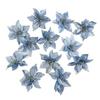 Christmas Decoration 14*14cm Christmas Poinsettia Easy Attach Christmas Flowers Christmas Wreath Easy Attachment