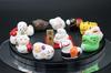 Zodiac Animal Set with Decorative Tray Cute Ceramic Display for Use (Large) - Year-Round