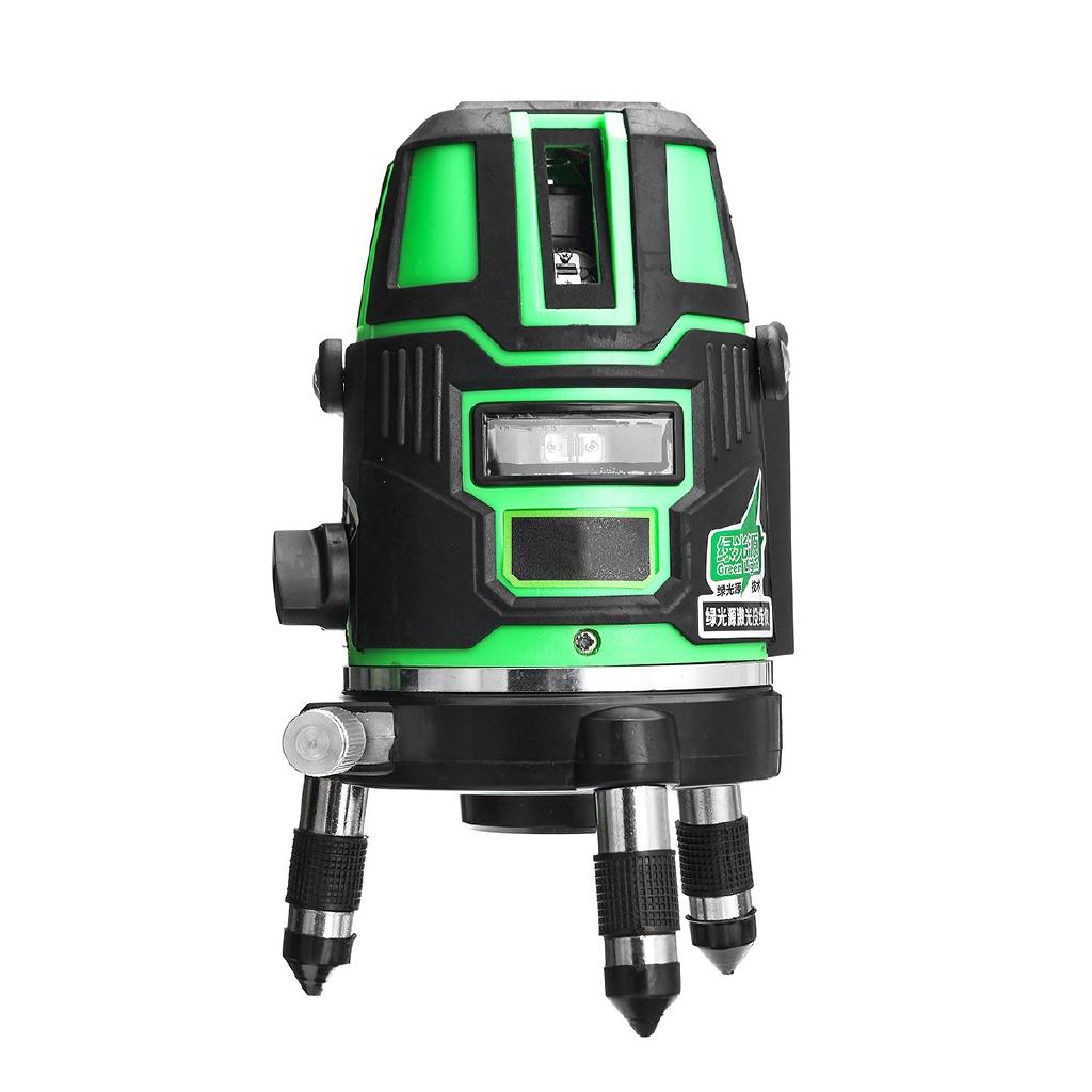2/3/5 line 6 point Green laser level meter 360 degree laser level with outdoor mode tilt mode Self Leveling