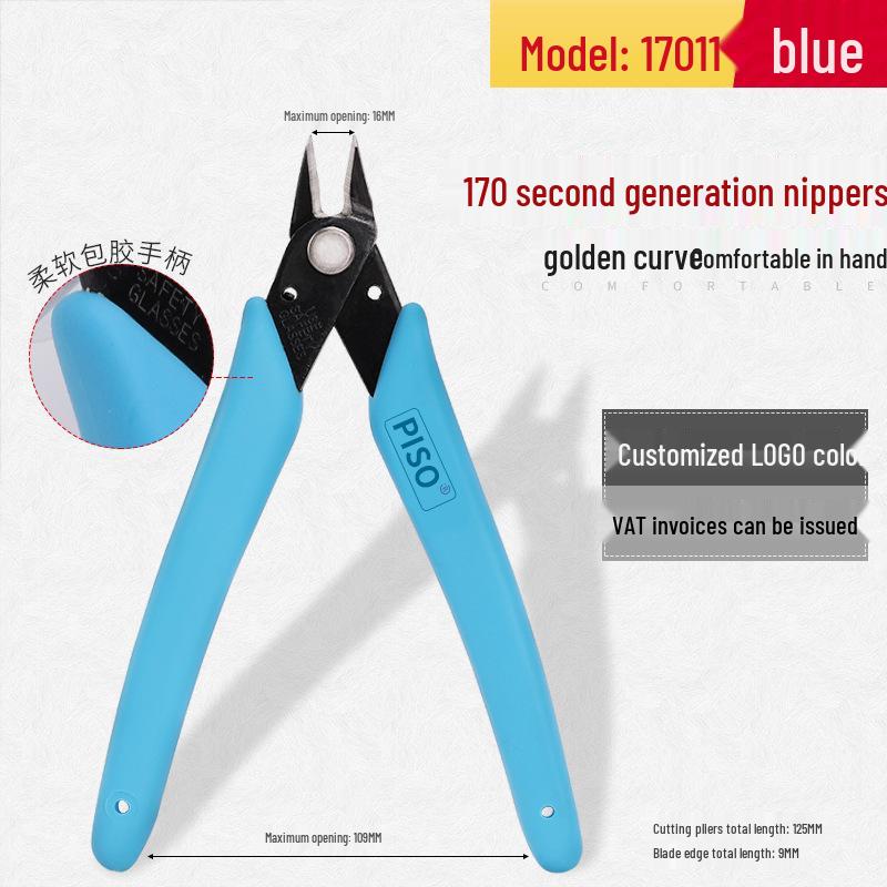 5-Zoll Antistatische Diagonale Nasen-Angusszangen Kunststoff Elektronikzangen