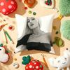 Singer AAriana GrandS Cushion Cover Plush Fabric Soft DoubleSided Printed Sofa Warm Winter Home Gift Pillow Cover