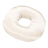Silky Satin Ear Pillow Donut Pillow Ear Guard Pillow with Ear Hole for Side Sleepers with Earplug and Headphone