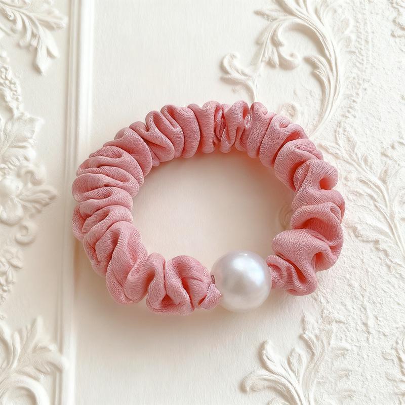 Elegant Pearl Hair Tie - Gentle on Hair, High Elasticity, Charming and Durable Hair Accessory for Women