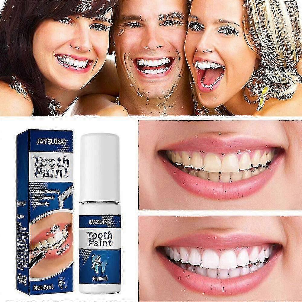 Tooth Paint, Instant Teeth Whitening Paint Extra Strong White Tooth Polish Gel Tw