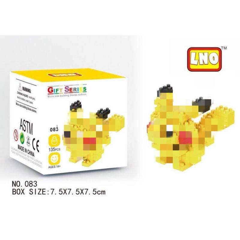 Pokemon Pikachu Series Diy Diamond Building Block Lego Toy Birthday Present