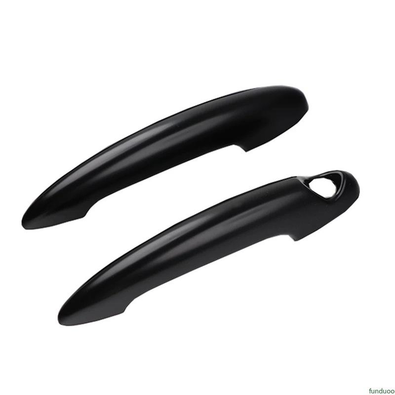Door Handle Cover For BMW MINI Cooper R50 R52 R53 R55 R56 R58 R59 R61 Carbon Fiber Black Car Exterior Stickers Auto Accessories