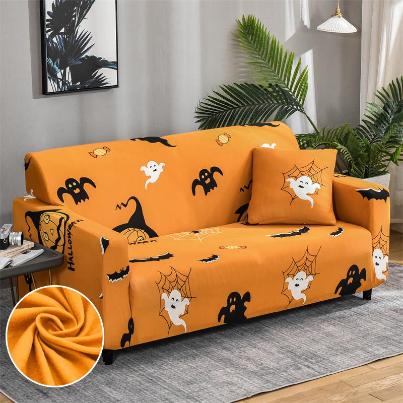 Christmas Sofa Slipcovers Stretch Sofa Cover for Living Room Kids Pets All Inclusive Couch Cover Non Slip Furniture Protector