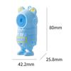 Silicone Protective Cover Cartoon Anti-Scratch Camera Lens Cap Anti-Drop with Lanyard Full Protector Case for Insta360 GO 3/3S