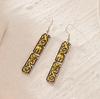 Vintage Ethnic Antique Metal Drop Earrings for Women Flower Elephant Pattern Geometric Earring Personality Party Jewelry Gifts