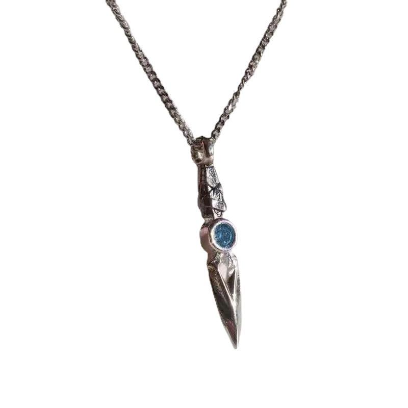 

Ожерелье Valorant Jett Игра То же Подвеска Модное Украшение Косплей Реквизит Подарок для Фанатов Coarse Chain