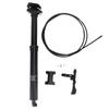 Bike Dropper Post 125mm Travel Aluminum Alloy Hydraulic Lifting Seatpost with Sealed Ring for Internal Cable Routing