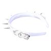 Punk Rivet Headband PU Spiked Hair Hoop Gothic Rock Headwear for Cosplay Unisex Rock Spiked Headwear Accessory