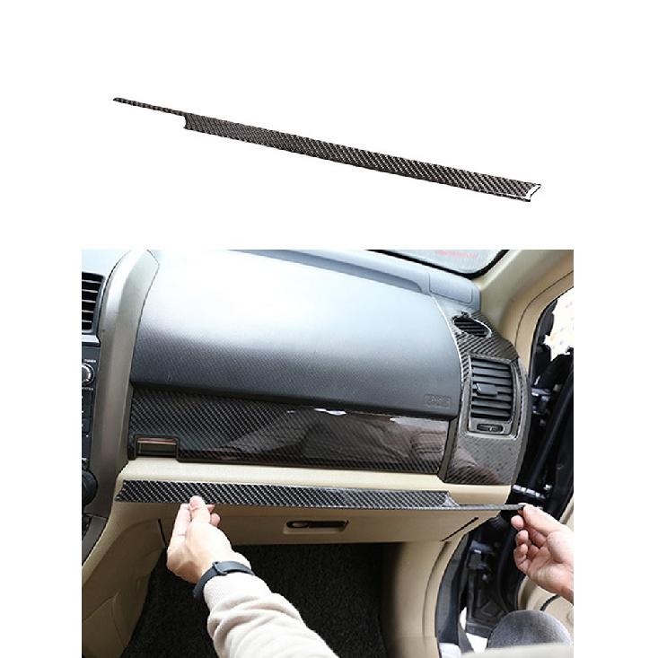 Für Honda CRV 2007 2008 2009 2010 2011 Auto Dekorative Carbon Faser Schwarz Aufkleber Auto Innen