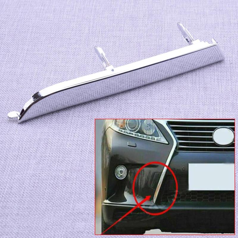 Chrome Painting ABS Car Exterior Front Right Bumper Tow Hook Cap Cover Fit for Lexus RX350 RX450h F-SPORT 2013 2014 2015