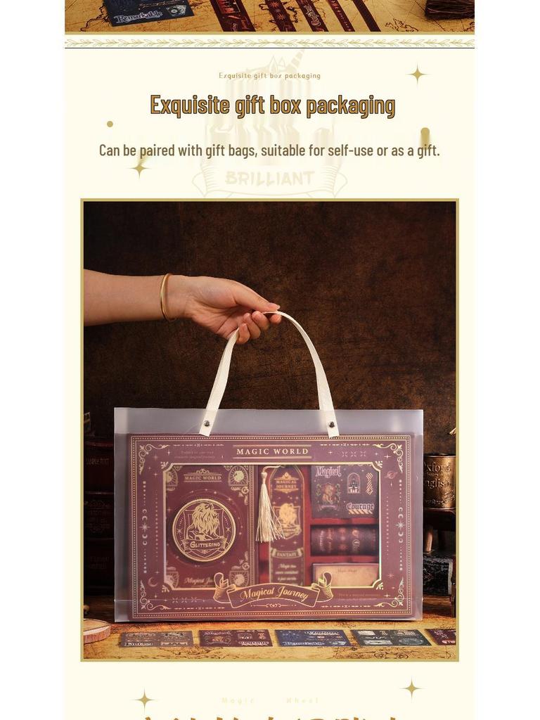 Wizardry Notebook Gift Set: Harry Potter Planner & High-Value Elementary Notebook
