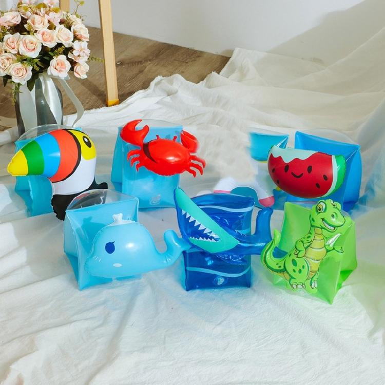 2Pcs Children Swimming Gear Arm Swimming Rings Inflatable Kids Arm Float Rings