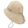 Solid Color Drawstring Fisherman Hat Quick-drying Hiking Hat Fashion Wide Brim Sun Hat  Camping