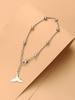 Simple Dolphin Tail Chain Bracelet - Popular Jewelry