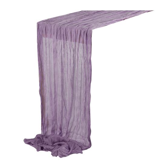 Tischläufer, rustikale Tischdecke, weich, waschbar, lichtecht, handgefärbte Tischdecke, Hochzeitsfeier-Dekoration